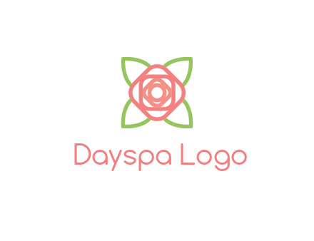 rose icon for a floral logo