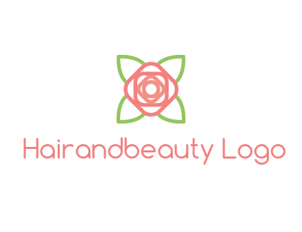 rose icon for a floral logo