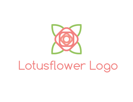 rose icon for a floral logo