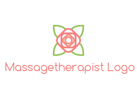 rose icon for a floral logo