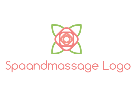 rose icon for a floral logo