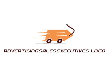 tag with wheels logo