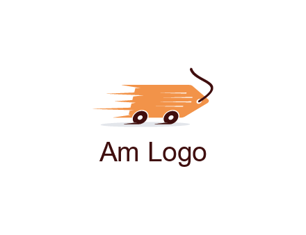 tag with wheels logo
