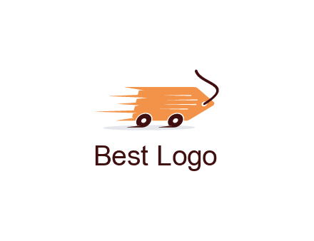 tag with wheels logo