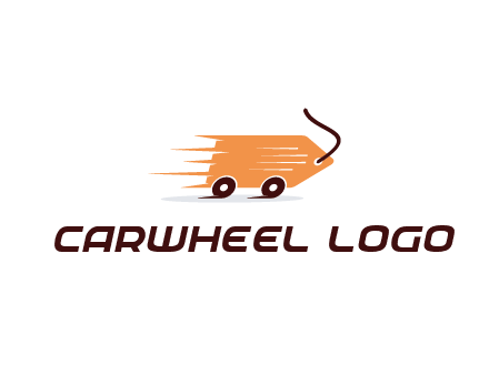 tag with wheels logo