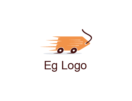 tag with wheels logo