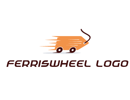 tag with wheels logo