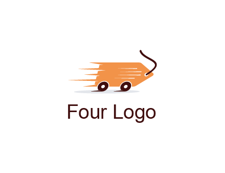 tag with wheels logo