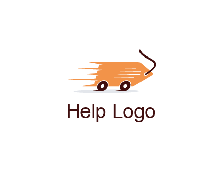 tag with wheels logo