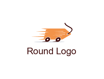 tag with wheels logo
