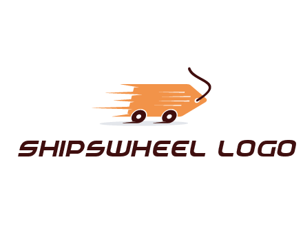 tag with wheels logo