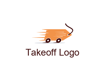 tag with wheels logo