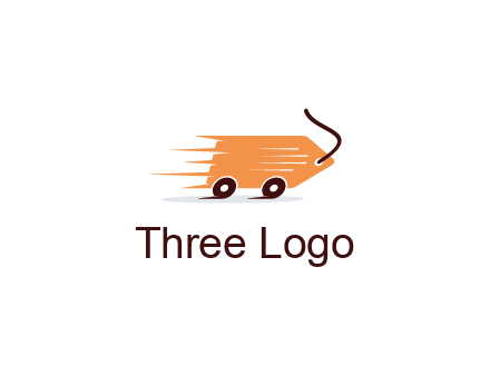 tag with wheels logo