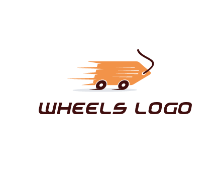 tag with wheels logo