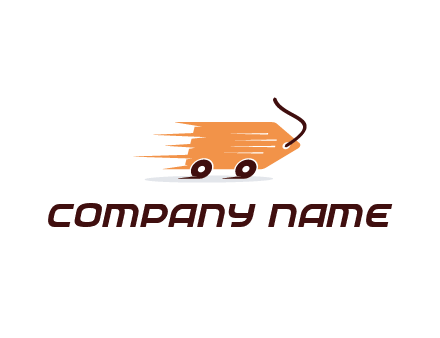 tag with wheels logo