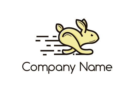 running rabbit logo