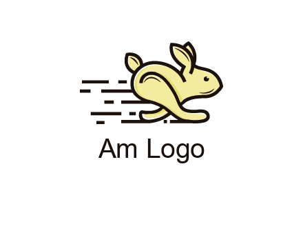 running rabbit logo