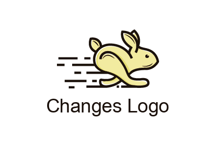 running rabbit logo