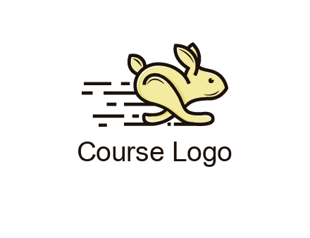 running rabbit logo
