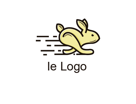 running rabbit logo