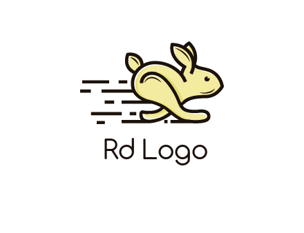 running rabbit logo
