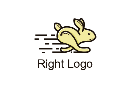 running rabbit logo
