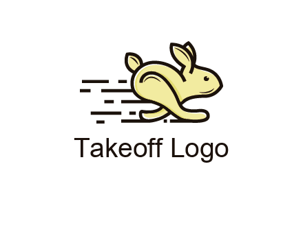running rabbit logo
