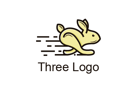 running rabbit logo