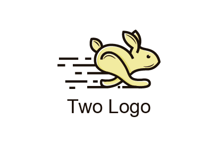 running rabbit logo