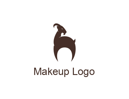 goat logo for a farm