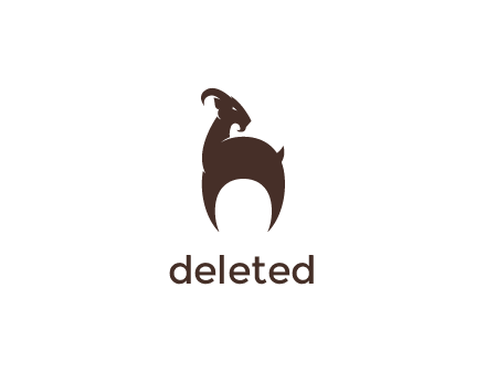 goat logo for a farm