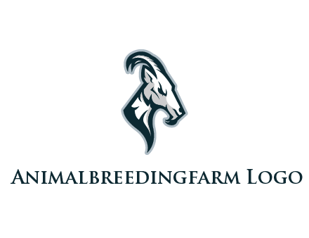 goat bust logo