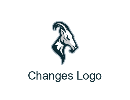 goat bust logo