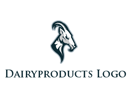goat bust logo