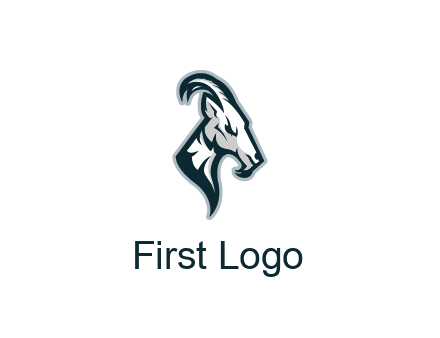 goat bust logo