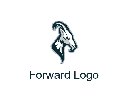 goat bust logo
