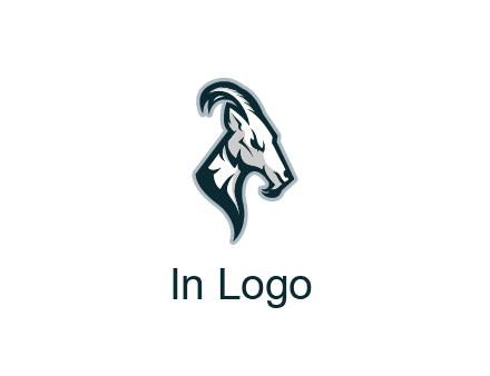 goat bust logo