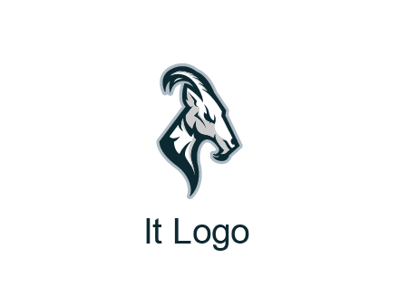 goat bust logo