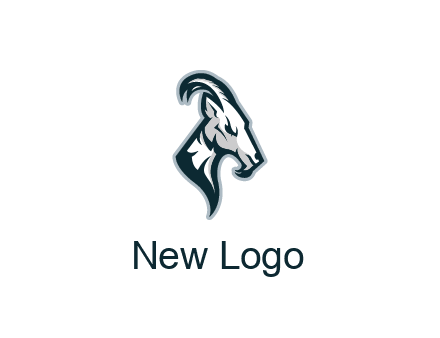 goat bust logo