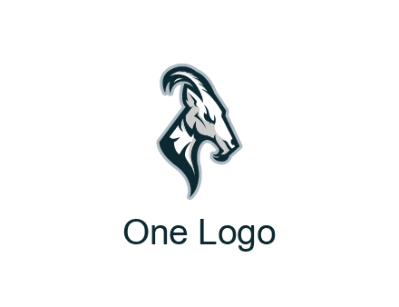 goat bust logo