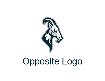 goat bust logo