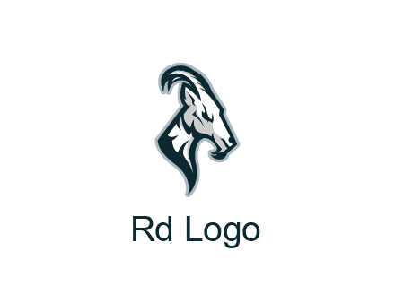 goat bust logo