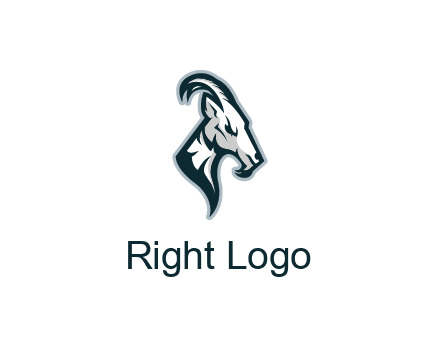 goat bust logo