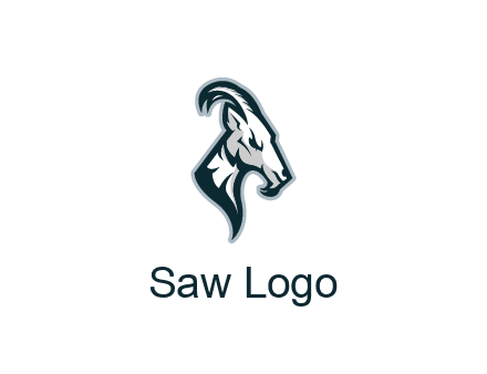 goat bust logo