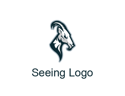 goat bust logo