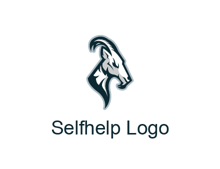 goat bust logo