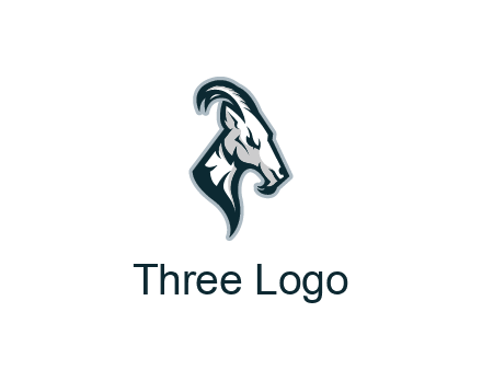 goat bust logo