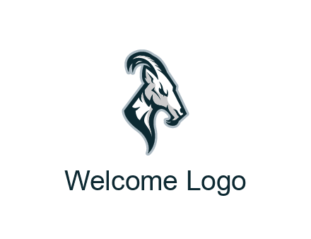 goat bust logo