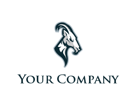 goat bust logo