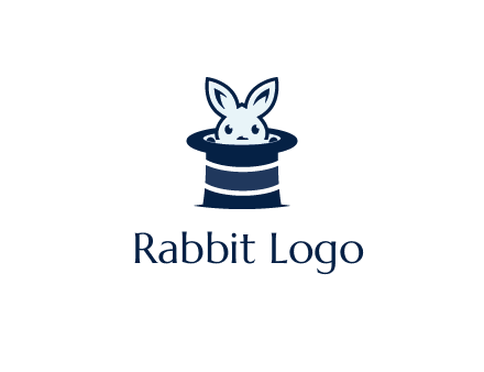rabbit in a magician's hat icon